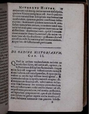 De Ordine Historiarum, Cap. II.