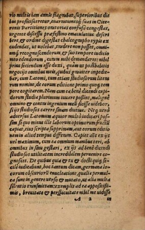 M. T. Ciceronis De Partitione Oratoria Dialogus
