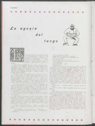 La agonía del tango
