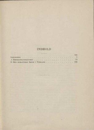 Indhold