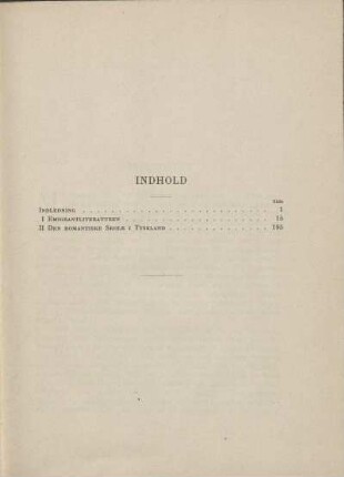 Indhold