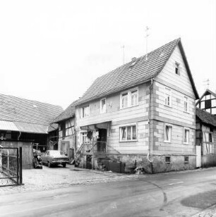Fachwerkwohnhaus; Nidda, Glashütter Straße 3