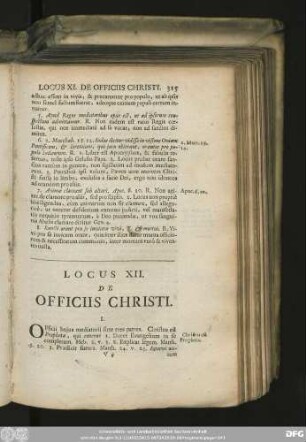 Locus XII. De Officiis Christi.