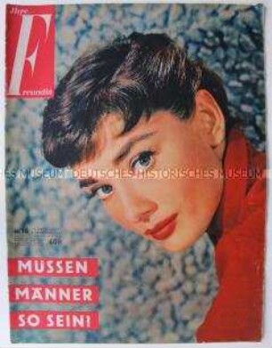 Frauenzeitschrift "Ihre Freundin" u.a. über Frauen in Spanien und über Möbel