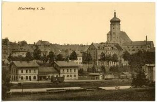 Marienberg. Blick auf Marienberg