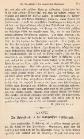 381-385 Die Privatbeichte in der evangelischen Christenheit