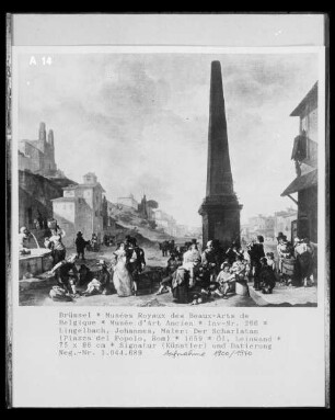 Der Scharlatan (Piazza del Popolo, Rom)