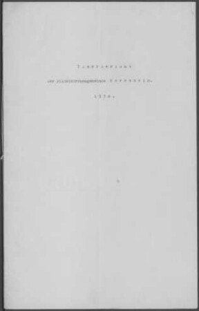 Schweindorf: Pfarrbericht der Filialgemeinde Neresheim mit Diaspora 1930