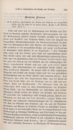 241-246 Kirchliche Literatur