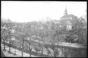 Bischofswerda. Blick über den Mühlteich