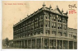Redding, California. The Temple Hotel