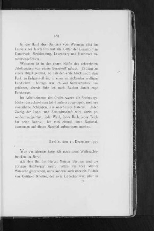 Berlin, den 21. Dezember 1905