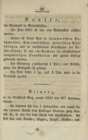 Rausse/Reinerz