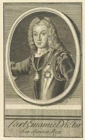 Bildnis des Carl Emanuel Victor, Sardiniae Rex