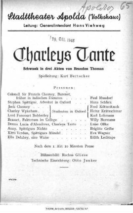 Charleys Tante