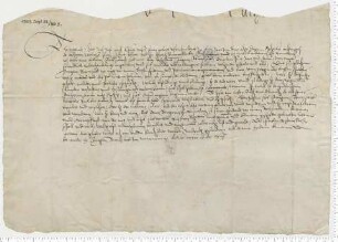 Die Kämmerer Albert Elver und Hartich Semmelbecker erneuern den Dienstvertrag mit dem Büchsenschützen Jürgen Bonensack.