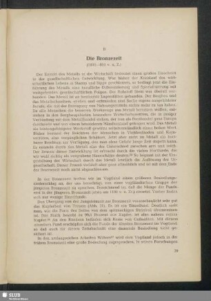 B. Die Bronzezeit (1800-800 v. u. Z.)
