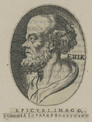 Bildnis des Epikuros von Samos