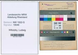 Entnazifizierung Ludwig Willutzky, geb. 16.09.1902 (Kellner)