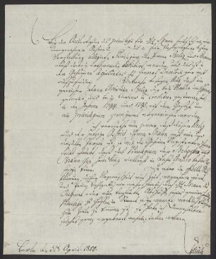 Brief an Friedrich Nicolai : 30.04.1800