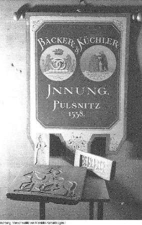 Pulsnitz, Pfefferkuchenherstellung, August 1951