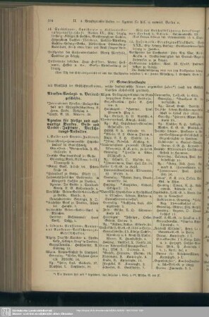 IV. Berufsklassen und Gewerbebetriebe : IV. Gewerbtreibende
