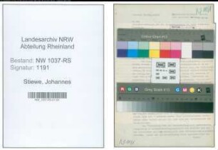 Entnazifizierung Johannes Stiewe , geb. 00.00.0000 (Lehrer)