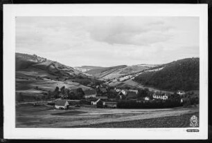 Blick auf Altenberg-Geising
