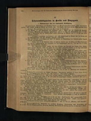 O. Sehenswürdigkeiten in Berlin und Umgebung