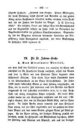 IX. Die St. Andreas-Kirche