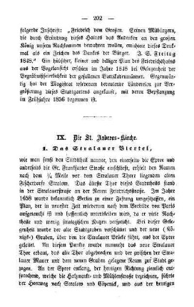IX. Die St. Andreas-Kirche