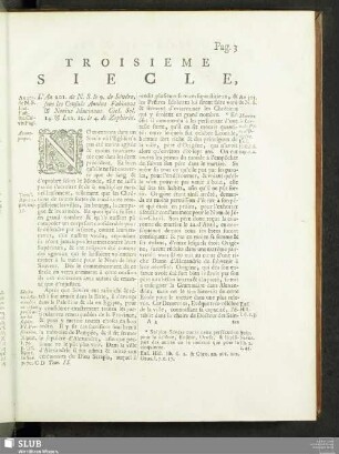 Troisieme Siecle