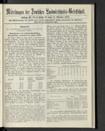 Beilage Nr. 34 zu Stück 34 vom 13. Oktober 1900.