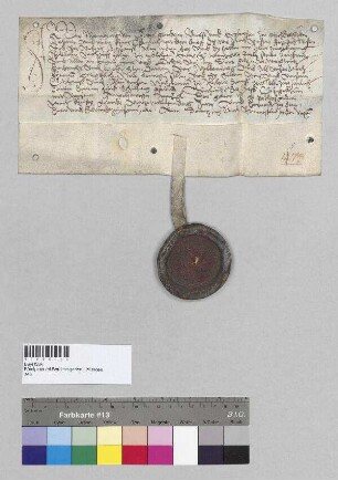 Propst und Erzpriester Bernhard [II.] von Berchtesgaden verleiht dem Leonhard Bäurl (Peurl) ein Erbbestandrecht in dem Kar [?] unter der Leistung bestimmter Abgaben.; S: Propst und Erzpriester Bernhard [II.] von Berchtesgaden