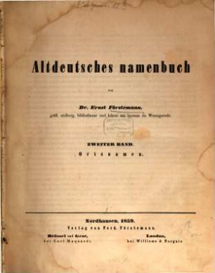 Altdeutsches namenbuch. 2