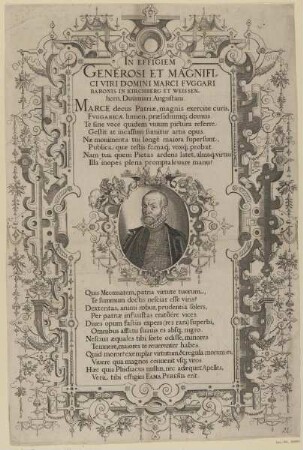 Bildnis des Marcvs Fuggarvs