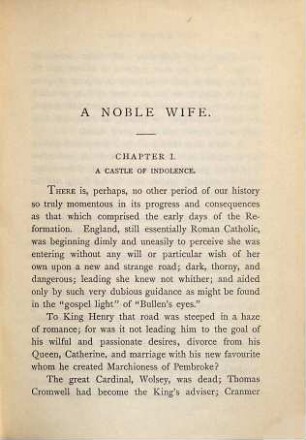 A noble wife, 1