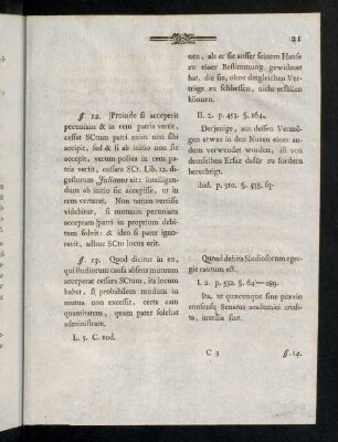 21-32, Proinde si acceperit pecuniam...