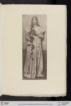 [Eva Watson-Schütze, III. The Rose, halftone reproduction from original gum print]