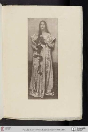 [Eva Watson-Schütze, III. The Rose, halftone reproduction from original gum print]