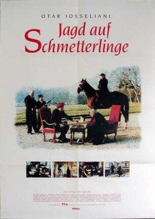Jagd auf Schmetterlinge