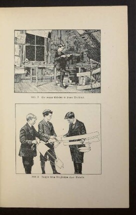 Abb. 2.: Ein junger Erfinder [...] und Abb. 3.: Jungen beim Vergleichen [...]