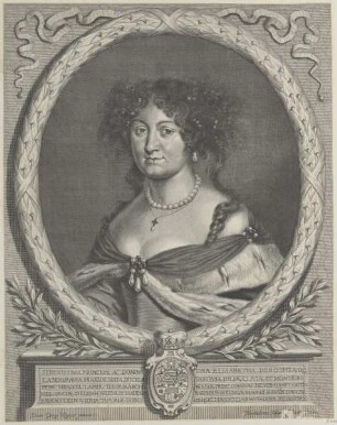 Bildnis der Elisabetha Dorothea Hassiae