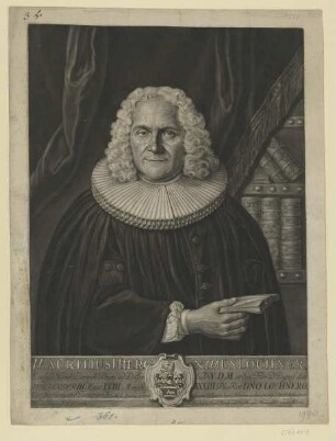 Bildnis des Mauritius Hieronymus Lochner