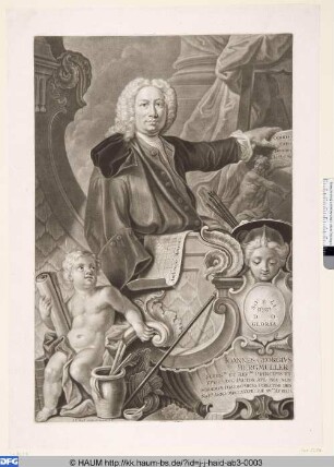 Der Maler Johann Georg Bergmüller