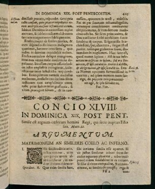 443-452, Concio XLVIII. in dominica XIX. post pentecosten