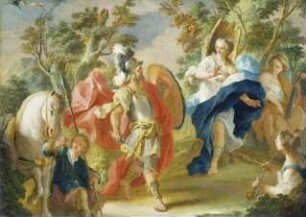 Rinaldo und Armida im Zauberwald
