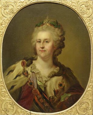 Bildnis Katharina von Rußland (Kopie nach Johann Baptist Lampi)