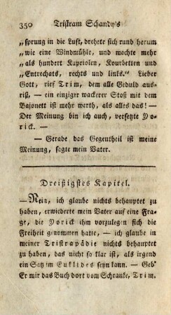 Dreißigstes Kapitel