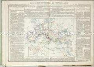 Geographisch-Historischer Atlas von Europa: Karte des Roemischen Reiches zur Zeit des Kaisers Augustus. Mit einer Nebenkarte: Græcia Antiqua